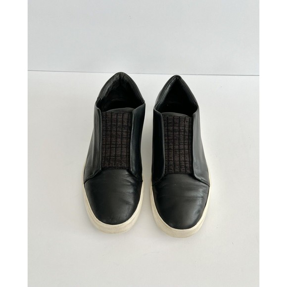 VINCE Cantara Black Leather Slip-On - Picture 4 of 8